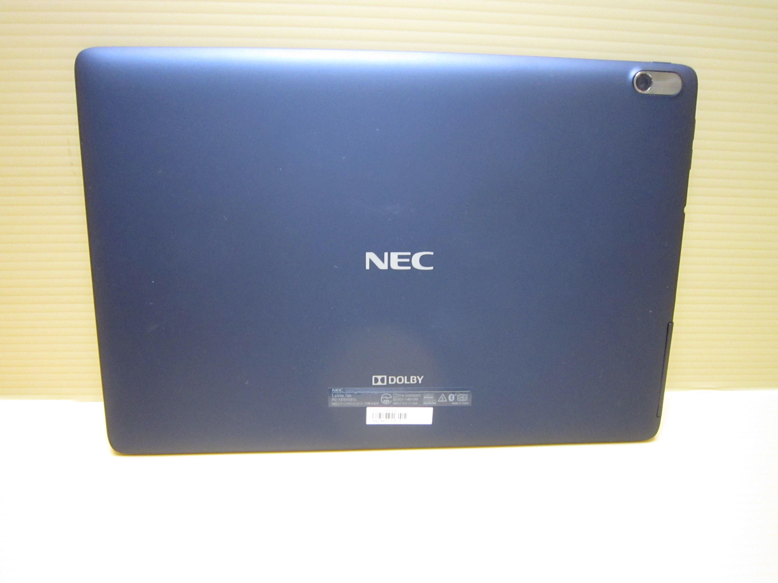 【鳥取店】タブレット NEC Lavie Tab PC-TE510S1Lを買取させて頂きました！ | 鳥取/島根リサイクルショップジャム【V