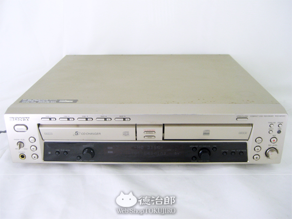 SONY(ソニー) コンパクトディスクデジタルオーディオシステム "RCD-W500C"