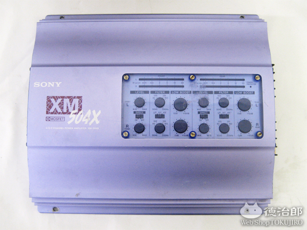 SONY(ソニー) 4/3/2ch パワーアンプ "XM-504X"
