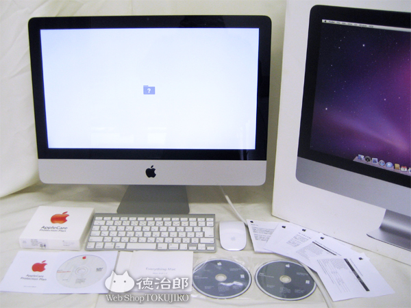 Apple iMac 21.5"/3.06/2x2GB/500G/9400M/SD/WLMKB "MB950J/A(Mac OS X Snow Leopard 10.6.1)"