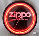 Zippo(ジッポー) ネオン壁掛け時計