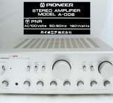 Pioneer(パイオニア) ステレオプリメインアンプ "A-006"