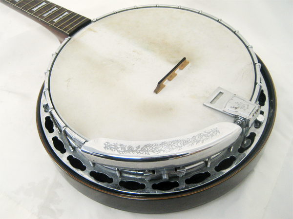 バンジョー 弦楽器 KASUGA カスガ banjo 5弦 ソフトケース付き-