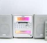 Victor(ビクター) CD/MD/カセット ミニコンポ CA-UXQ1-S(本体 CA-UXQX1-S, スピーカー SP-UXQX1-S, リモコン RM-SUXQ1-S)
