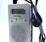 SONY FMステレオ/AM PLLシンセサイザーラジオ SRF-M807