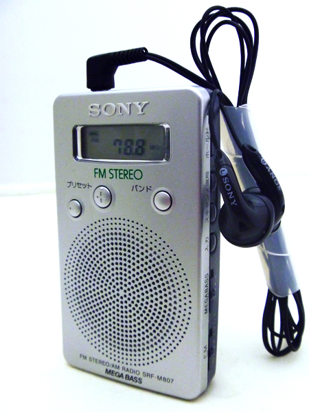 SONY ラジオ SRF-M807 ポケットラジオ - ラジオ・コンポ