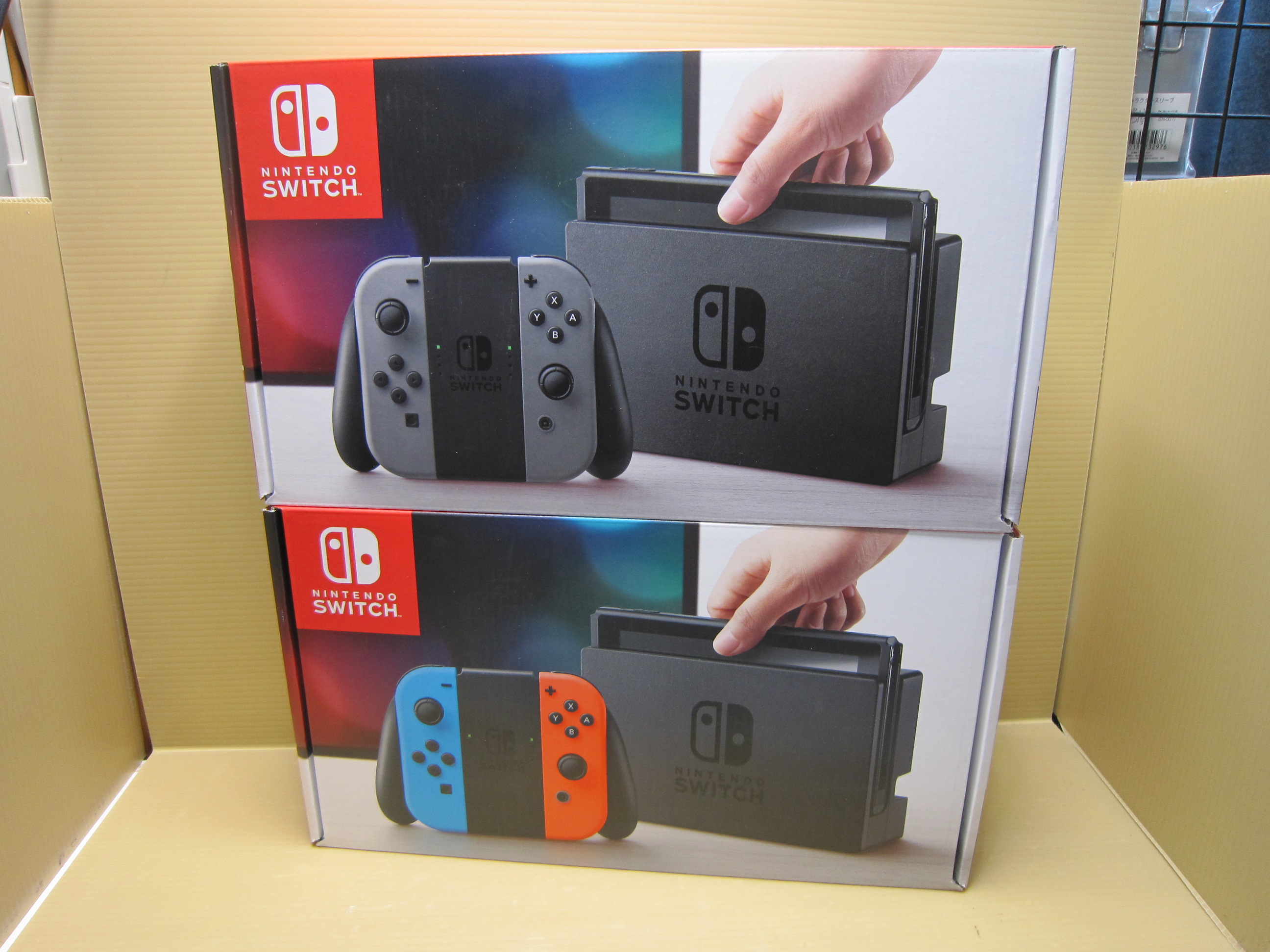 Nintendo Switch - ニンテンドー スイッチ ネオン3台 新品未使用 店舗