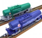 KATO(カトー) タンク車/貨物列車 2両セット(日本石油輸送/タキ1000-299 + 日本オイルターミナル/タキ1000-93)